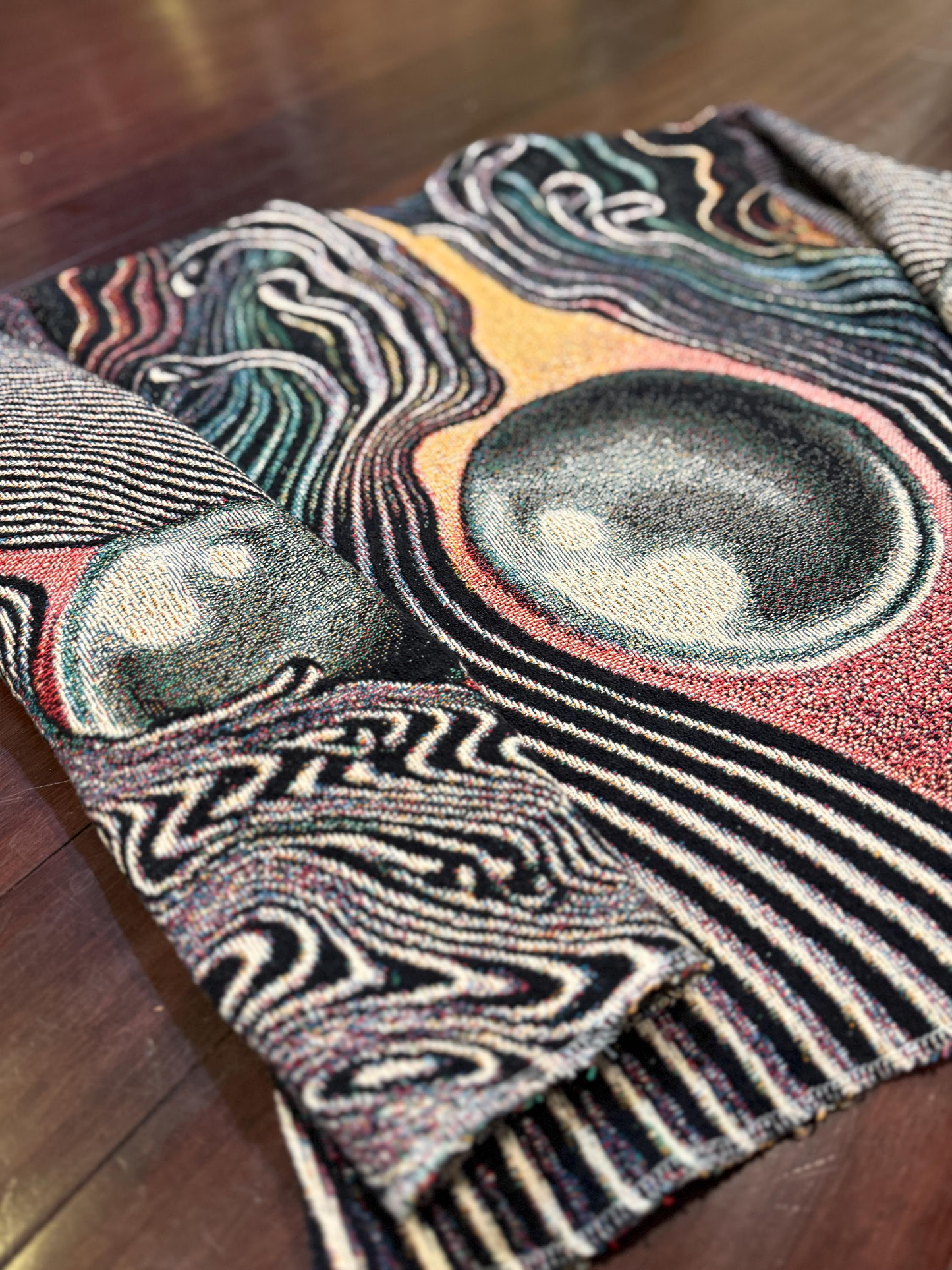 Tame Impala woven tapestry crewneck