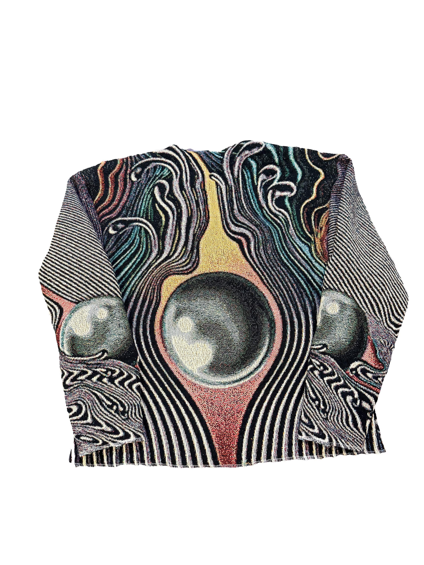 Tame Impala woven tapestry crewneck