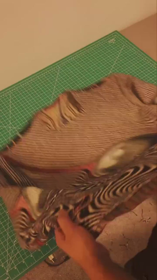 Tame Impala woven tapestry crewneck